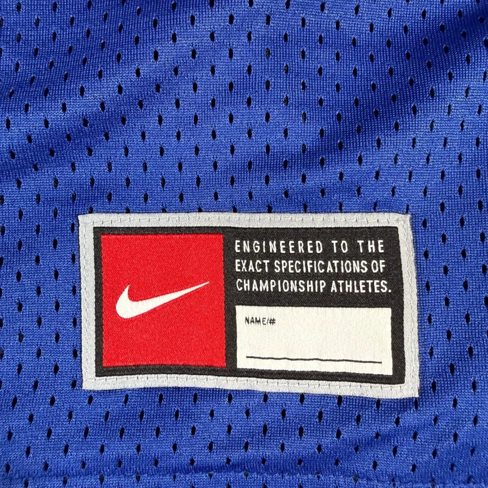 Nike Golden State Warriors Reversible Practice Jersey Mens Medium Blue Black NEW